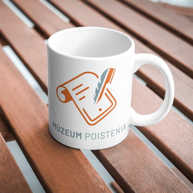 Hrnček s logom Múzea poistenia