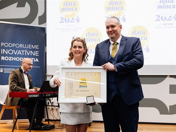 Odovzdávanie ocenenia Zlatá minca 2024